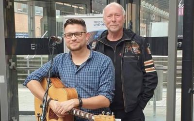 Spontanes Konzert im Garten